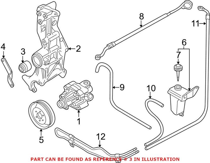 Audi VW Engine Cooling Fan Clutch Bearing 058115136